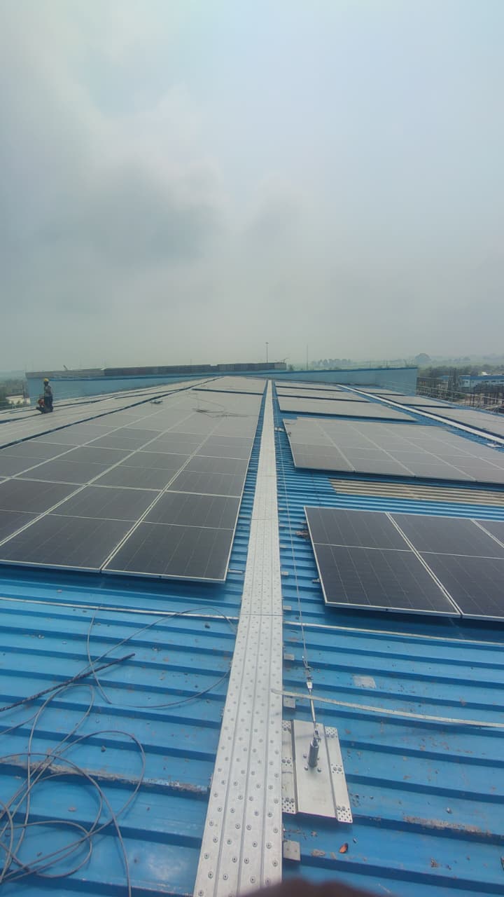 Completed Rooftop Generation Array